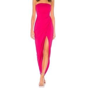 Lucilda Gown in Hot Pink
